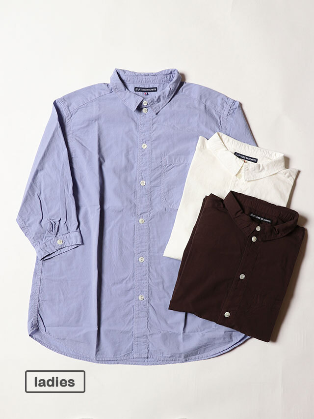 C/Liポプリンワークロングシャツ