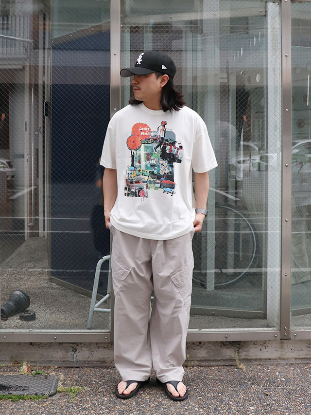 Lucky marigoldベニスビーチ半袖T TIGRE BROCANTE