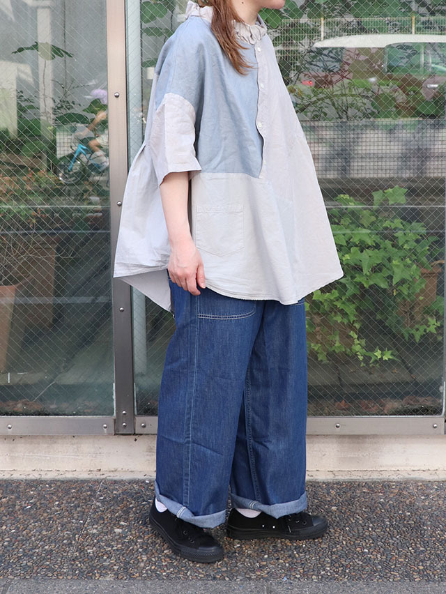 ミックスソリッドシャツ TIGRE BROCANTE