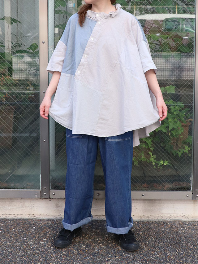 ミックスソリッドシャツ TIGRE BROCANTE