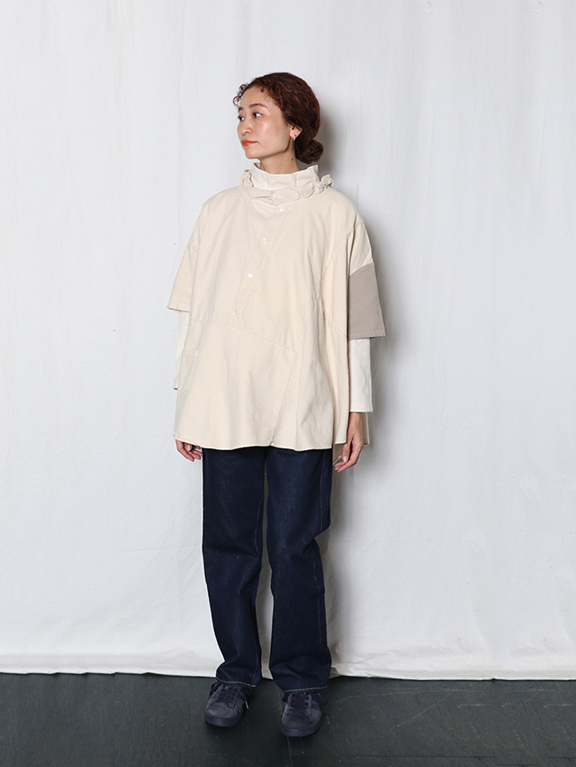 MARET シャツ　ベージュ MICA＆DEAL｜