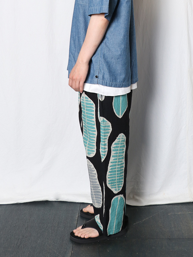 南国の葉Batik タゴサクパンツ TIGRE BROCANTE