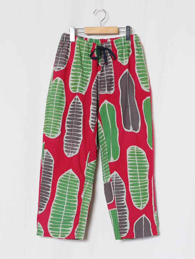 南国の葉Batik タゴサクパンツ TIGRE BROCANTE