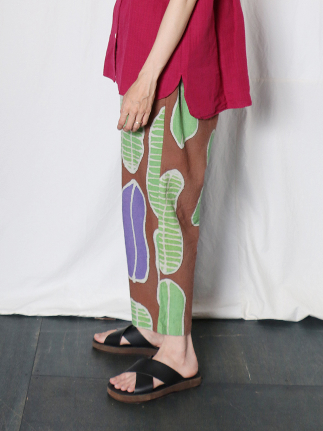 南国の葉Batik タゴサクパンツ TIGRE BROCANTE