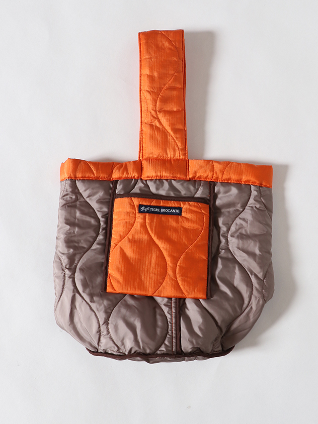 ナイロンキルトバケツバッグ TIGRE BROCANTE