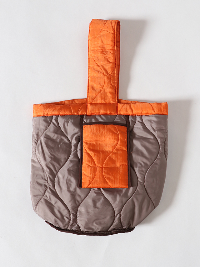 ナイロンキルトバケツバッグ TIGRE BROCANTE