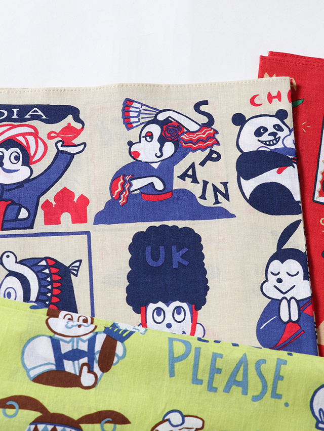 One worldガーゼバンダナ TIGRE BROCANTE