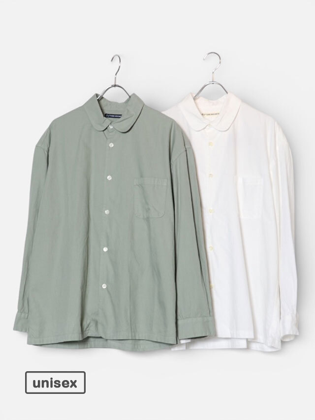 オーガニックツイルラウンドカラーベニスビーチシャツ