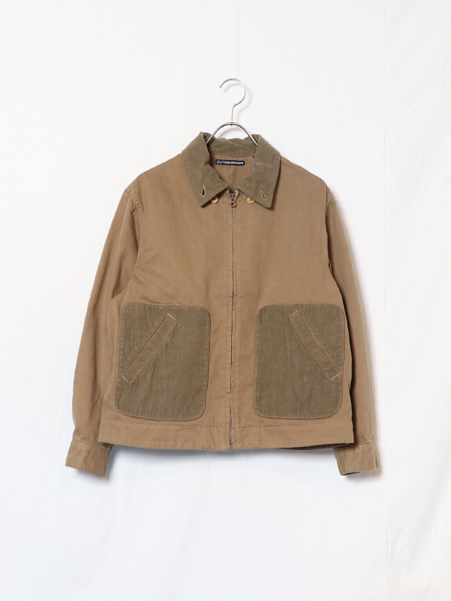 PUR カンタジャケット ピュアセームツイルスパニッシュカラージャケット TIGRE BROCANTE