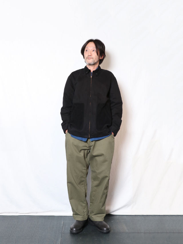 PUR カンタジャケット ピュアセームツイルスパニッシュカラージャケット TIGRE BROCANTE