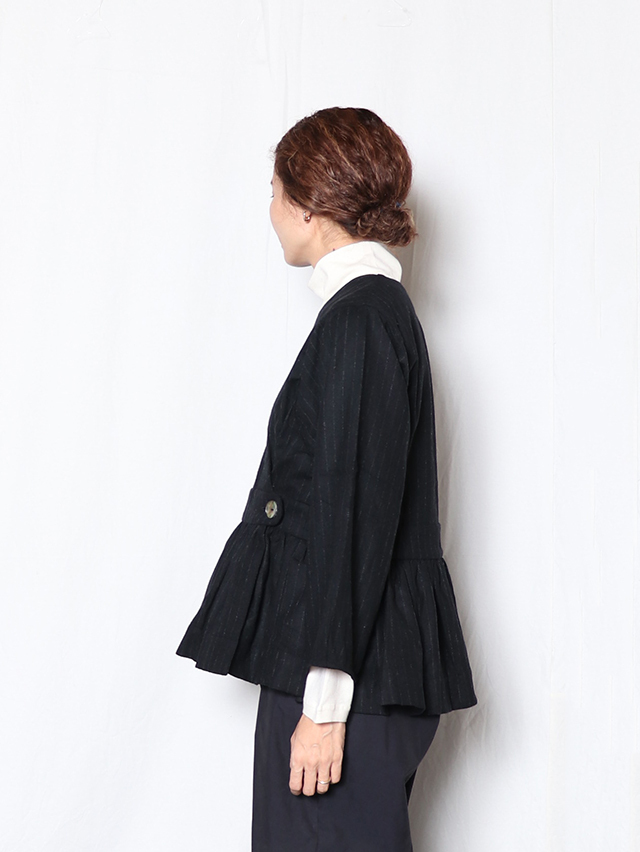 ヒバゴンさん専用　1930年代　コットンストライプトラウザース 強く美しい！ 無地の革財布が最高にクールになった ピン