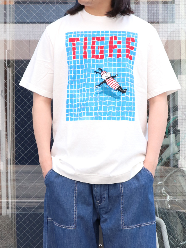 Pool naugty 半袖T TIGRE BROCANTE