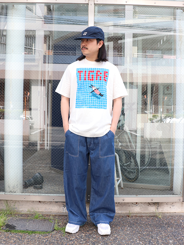 Pool naugty 半袖T TIGRE BROCANTE