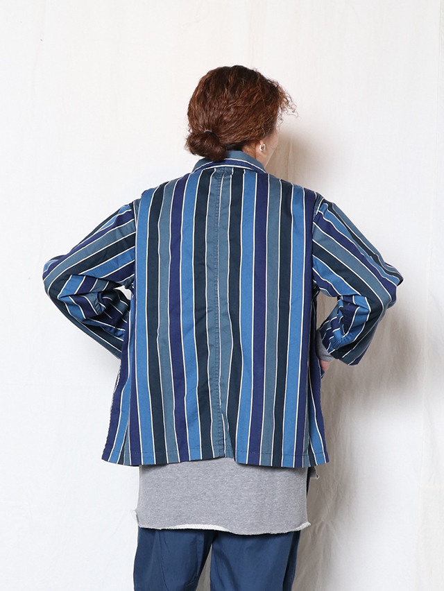 レインボーストライプレギュラーカバーオール TIGRE BROCANTE