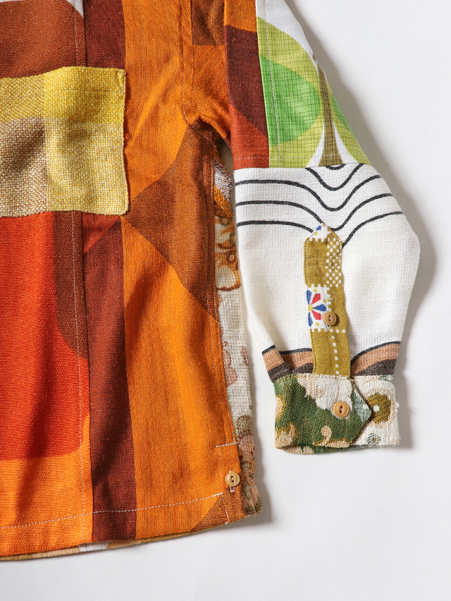 TIGRE BROCANTE 別注アロハシャツ 緑 TIGRE BROCANTE 別注アロハシャツ 緑