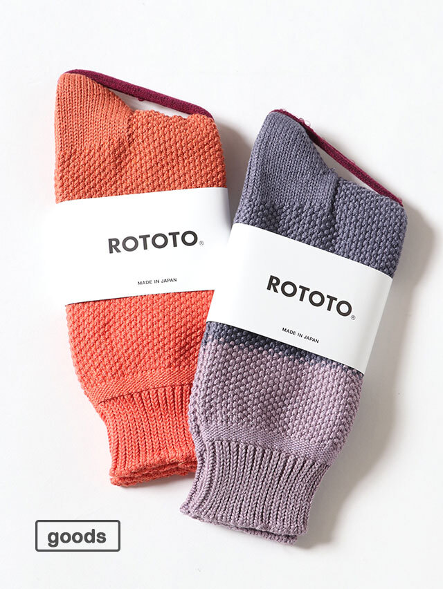 ROTOTO SEED STITCH ソックス