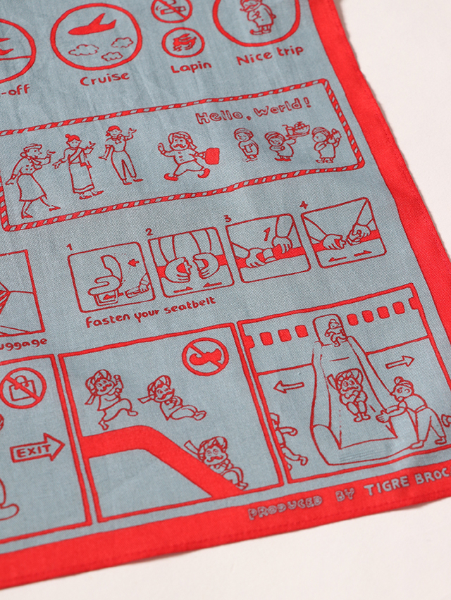 Safetyガーゼバンダナ TIGRE BROCANTE