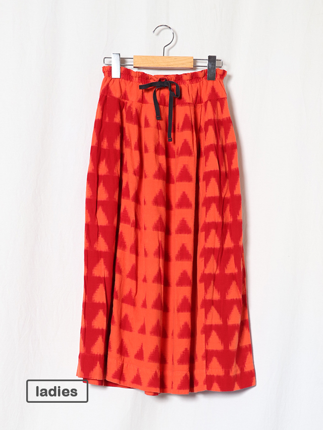 TIGRE BRICANTE 赤 フィセル スカート Fサイズ Tigre Brocante ティグルブロカンテ KAKEIコードポケット
