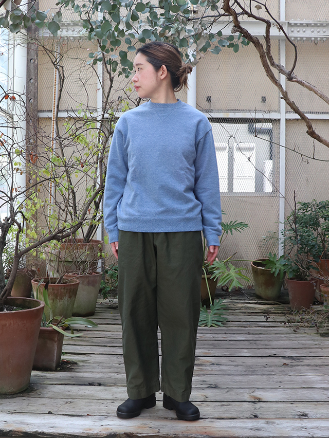 バックサテンミャオテーパードパンツ TIGRE BROCANTE