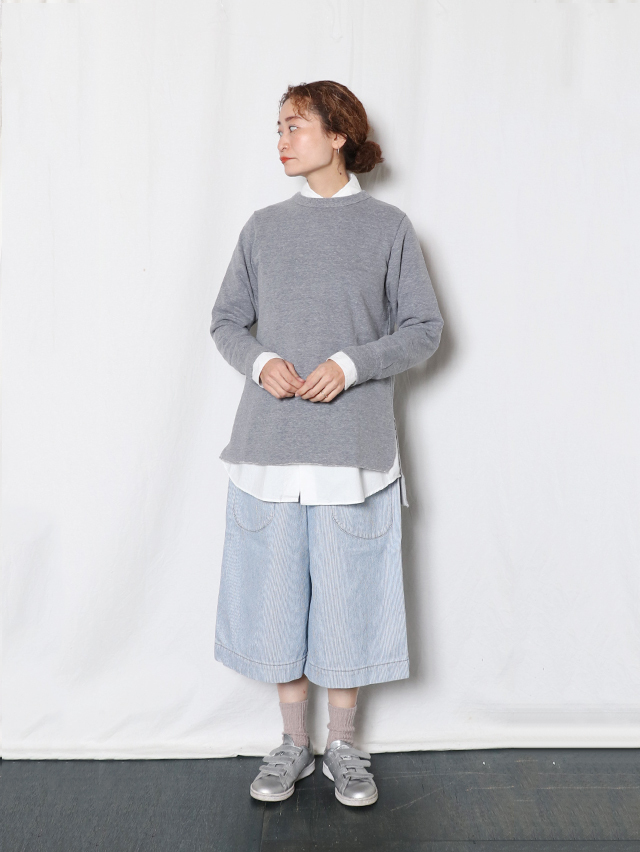 Morphine Generation ロンT ライトグレー レイヤード Morphine