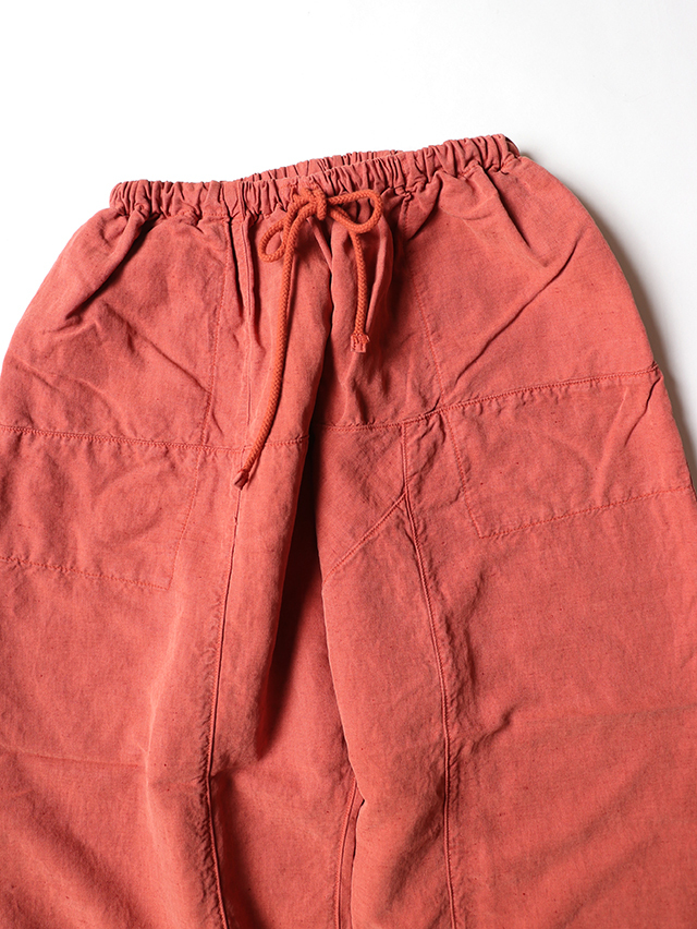 シルクリネンムエタイ8分丈パンツ TIGRE BROCANTE
