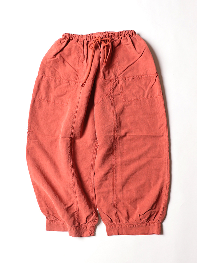 シルクリネンムエタイ8分丈パンツ TIGRE BROCANTE