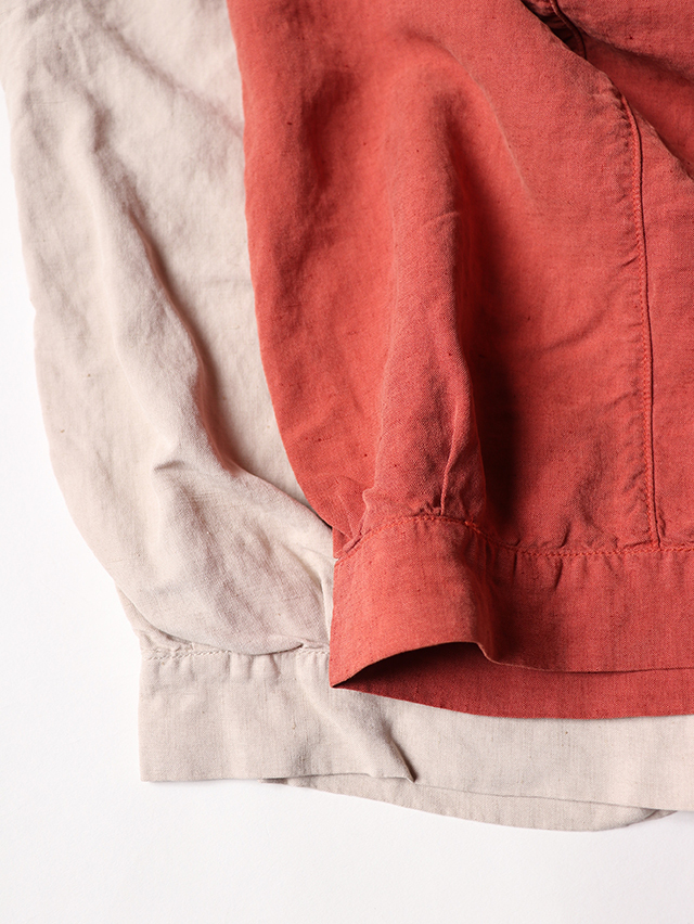シルクリネンムエタイ8分丈パンツ TIGRE BROCANTE