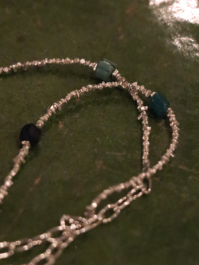 Silver chain adjustableネックレス TIGRE BROCANTE