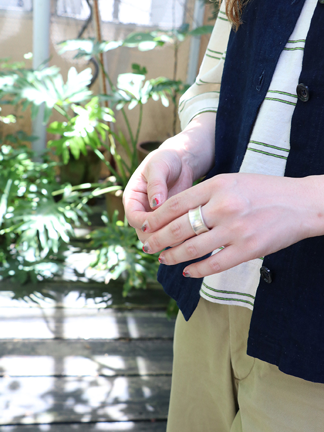 【関税込み】Vasiliki シルバー Tiger's Eye リング Silver Tiger's Eye Ring by Vasiliki on Sale