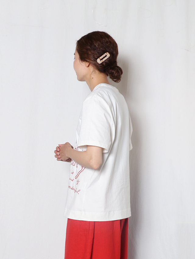 RHUDE x Como 1907 刺繍&プリント コットンブレンド Tシャツ RHUDE + Como 1907 Embroidered Printed Cotton-Blend Jersey T