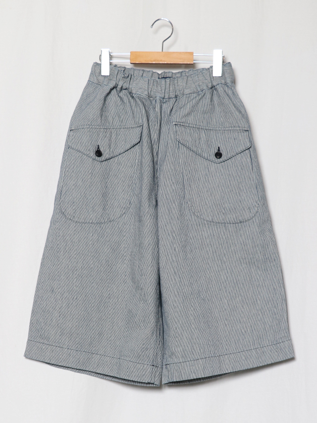 スモールヒッコリーカーゴキュロットパンツ TIGRE BROCANTE