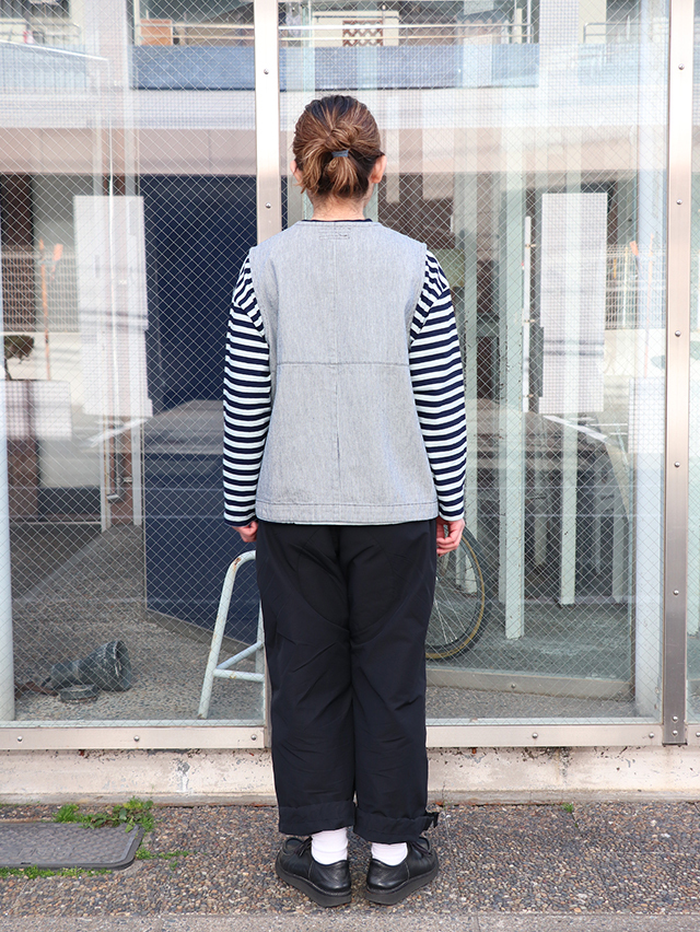 スモールヒッコリーハンティングベスト TIGRE BROCANTE