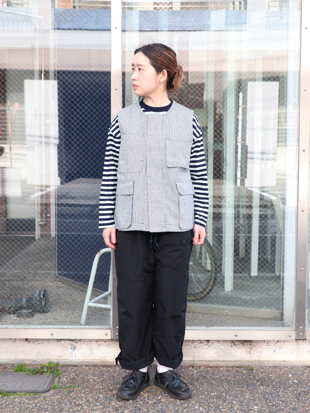 スモールヒッコリーハンティングベスト TIGRE BROCANTE