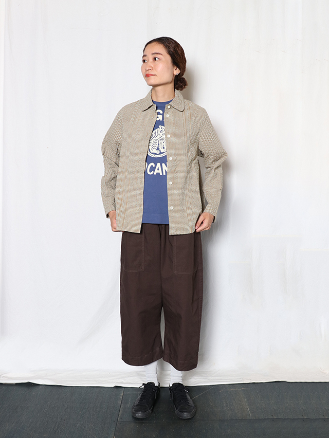 TIGRE BROCANTE カーキ ミャオパンツ ティグルブロカンテ | ミャオカーゴパンツ - mother