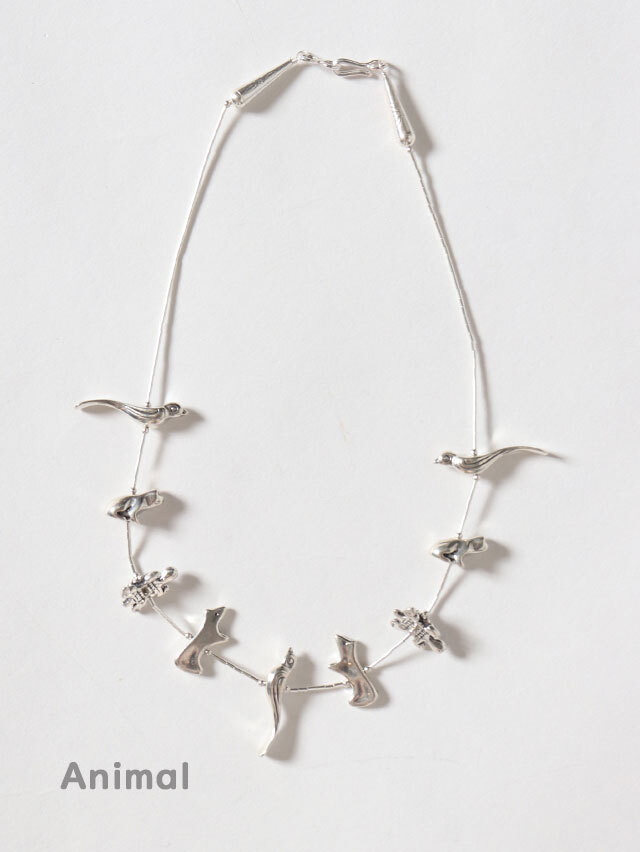 Silver Amimal Fetish Necklace TIGRE BROCANTE