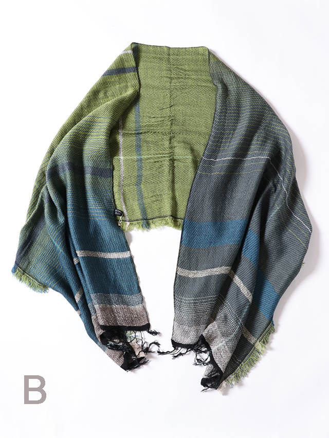 tamaki niime roots shawl MIDDLE TIGRE BROCANTE