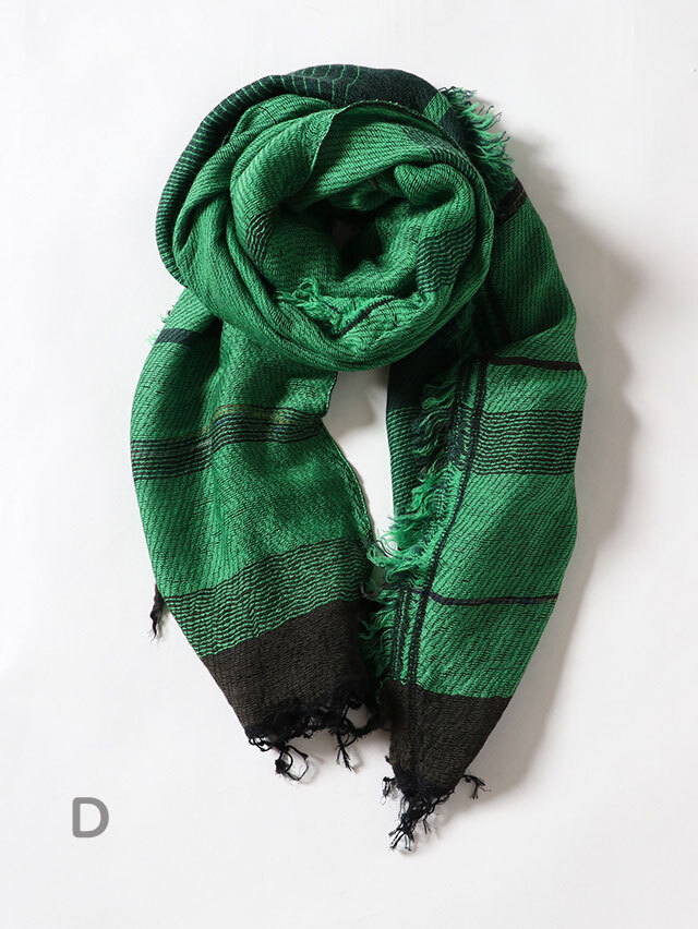 tamaki niime roots shawl MIDDLE TIGRE BROCANTE