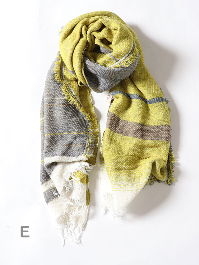 tamaki niime roots shawl MIDDLE TIGRE BROCANTE