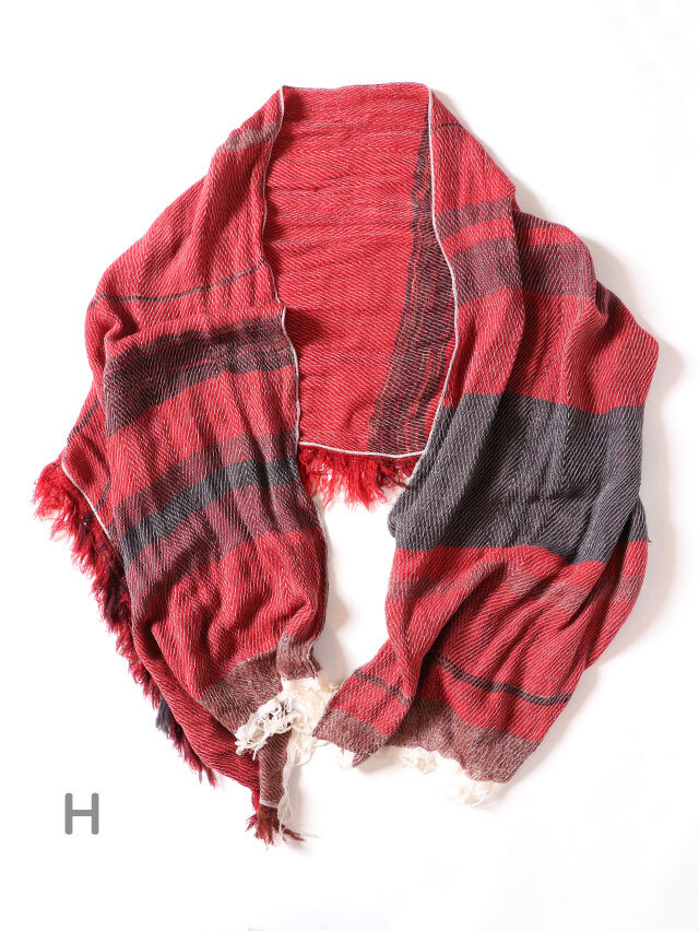 tamaki niime roots shawl MIDDLE TIGRE BROCANTE