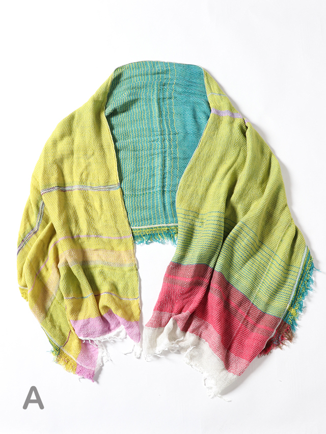 tamaki niime roots shawl MIDDLE TIGRE BROCANTE