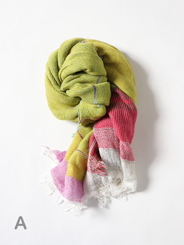 tamaki niime roots shawl MIDDLE TIGRE BROCANTE tamaki niime roots shawl MIDDLE TIGRE BROCANTE