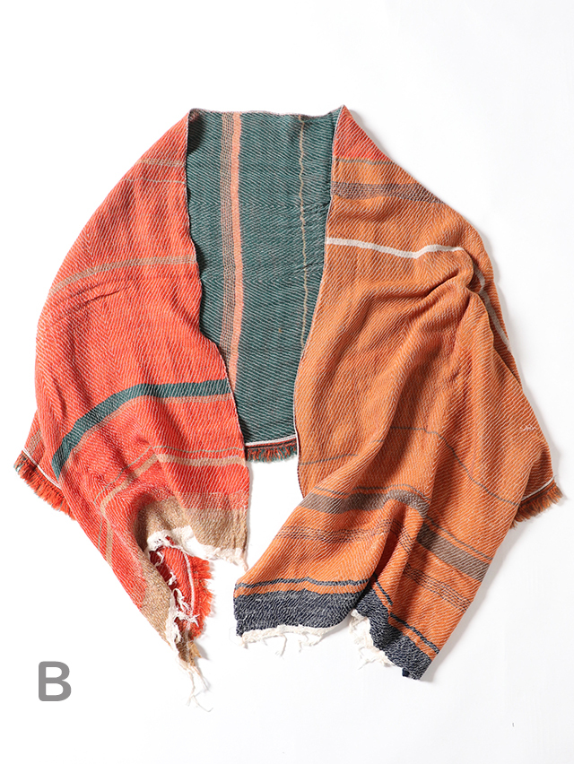 tamaki niime roots shawl MIDDLE TIGRE BROCANTE