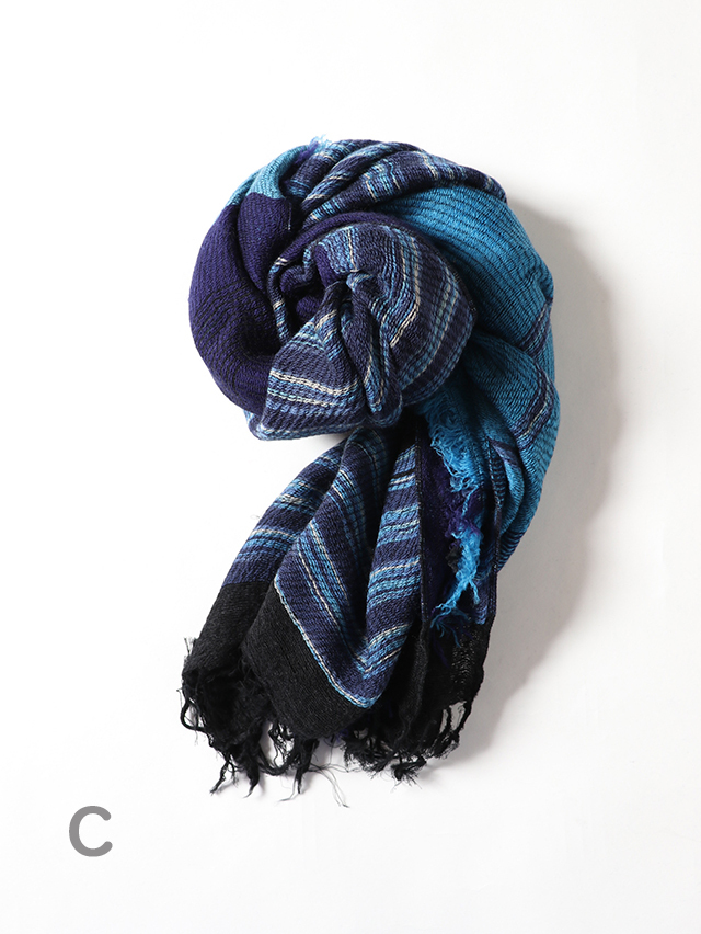 tamaki niime roots shawl MIDDLE TIGRE BROCANTE