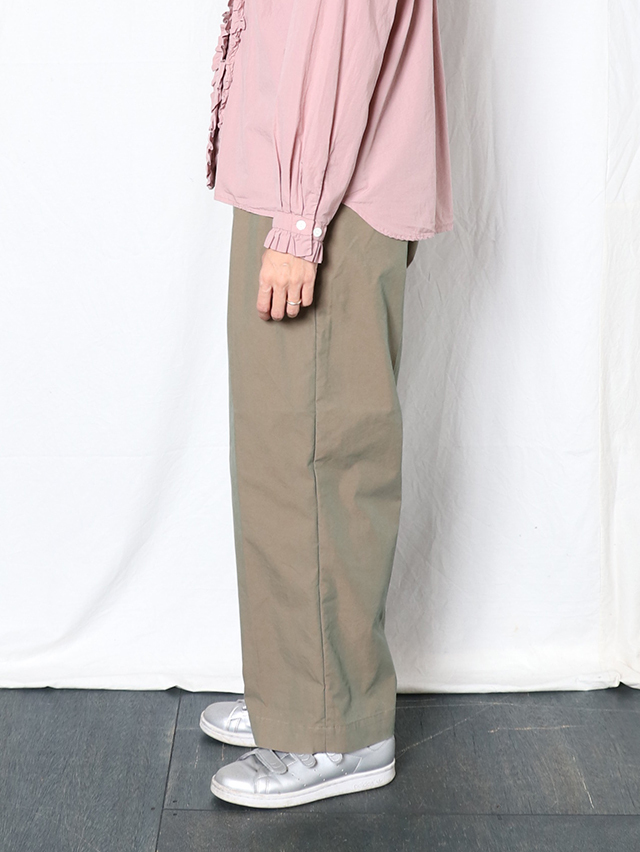 玉虫ギャバコモドスラックス TIGRE BROCANTE