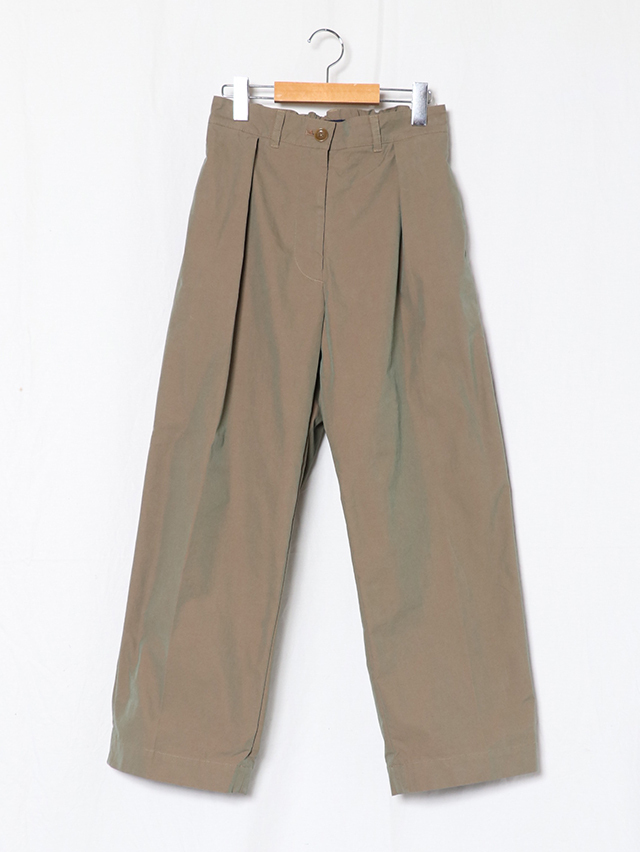 玉虫ギャバコモドスラックス TIGRE BROCANTE