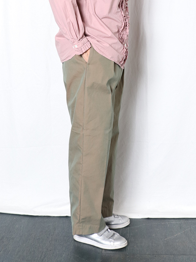 玉虫ギャバコモドスラックス TIGRE BROCANTE