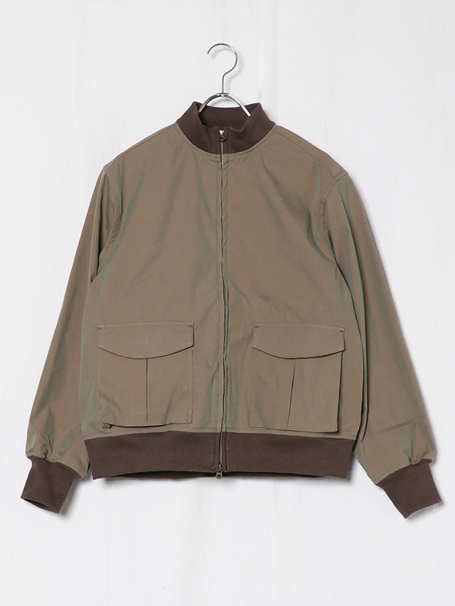 TAUPEトープ/ウールドリズラージャケット 玉虫ギャバドリズラーリブジャケット TIGRE BROCANTE