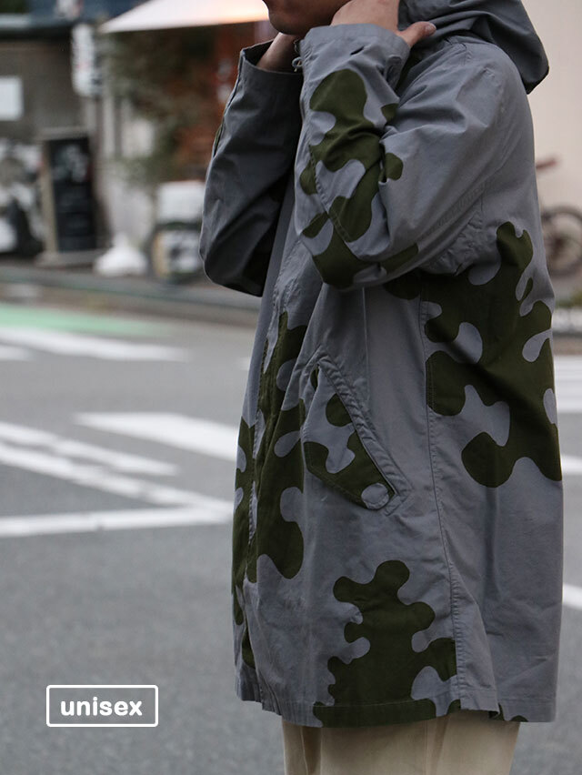 TBアメーバカモモッズハーフコート