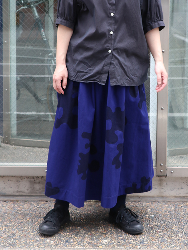TBアメーバカモフィセルロングスカート TIGRE BROCANTE