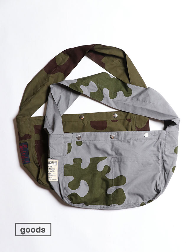 TBアメーバカモ メッセンジャーバッグ